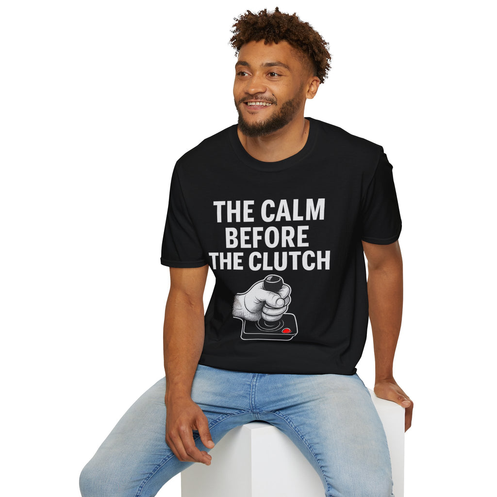 Clutch King Gamer T-Shirt — 'Coming In Clutch' Squad Tee